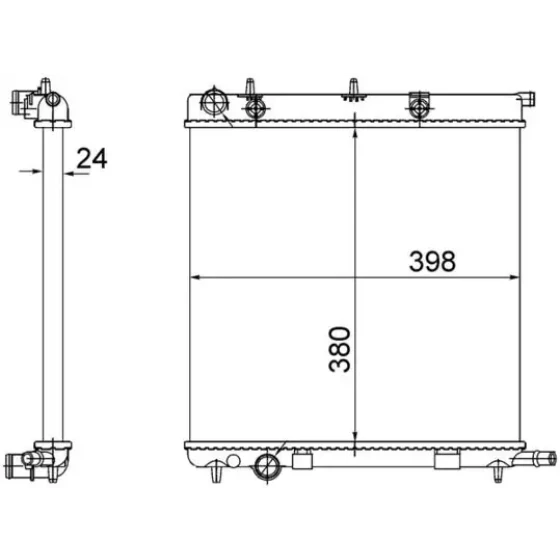 Mahle Radyatör – CR556002S ürün görseli