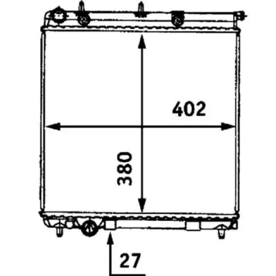 Mahle Radyatör – CR558000S ürün görseli
