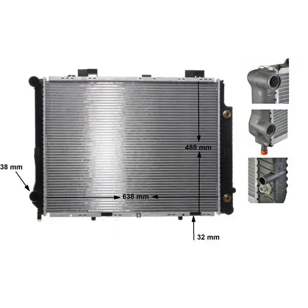 Mahle Radyatör – CR634000S / OEM A2105000903