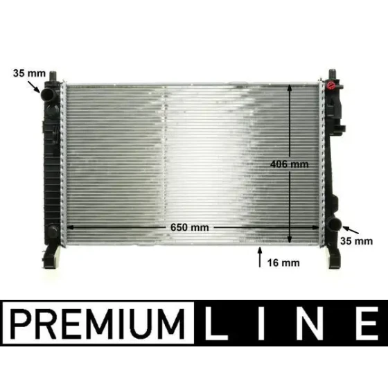 Mahle Radyatör – CR661000P / OEM A1695000703 ürün görseli
