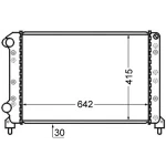 Mahle Radyatör – CR753000S / OEM 46803039