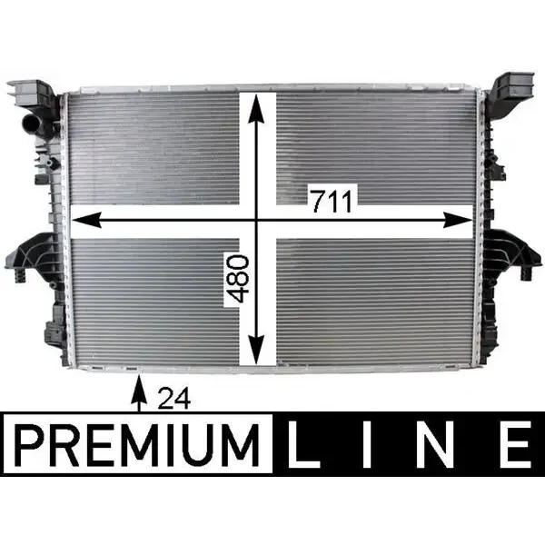 Mahle Radyatör – CR805000P / OEM 7E0121253E