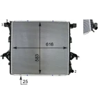 Mahle Radyatör – CR81000S / OEM 2H0121253A