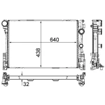 Mahle Radyatör – CR83000P / OEM A0995002603