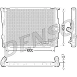 Denso Radyatör – DRM05073 / OEM 17117562079