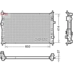 Denso Radyatör – DRM21104 / OEM 9678711180
