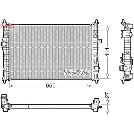 Denso Radyatör – DRM21104 / OEM 9678711180 ürün görseli