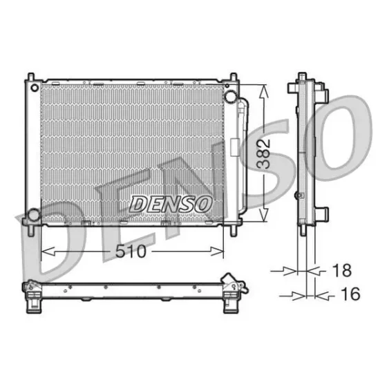 Denso Radyatör – DRM23100 ürün görseli