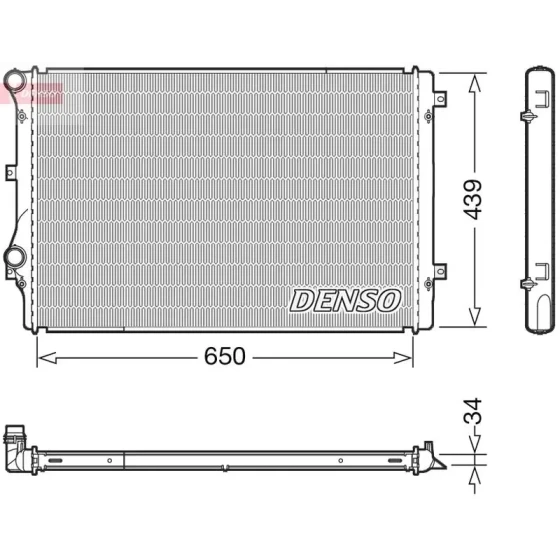 Denso Radyatör – DRM32041 / OEM 5K0121251J ürün görseli