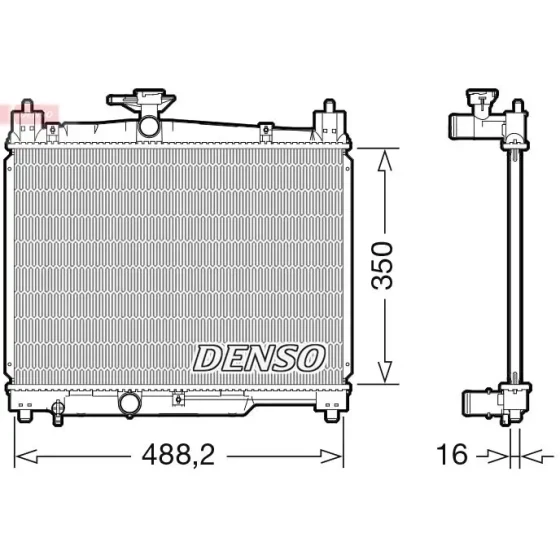 Denso Radyatör – DRM50101 ürün görseli