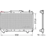 Denso Radyatör – DRM50117 / OEM 1640002310