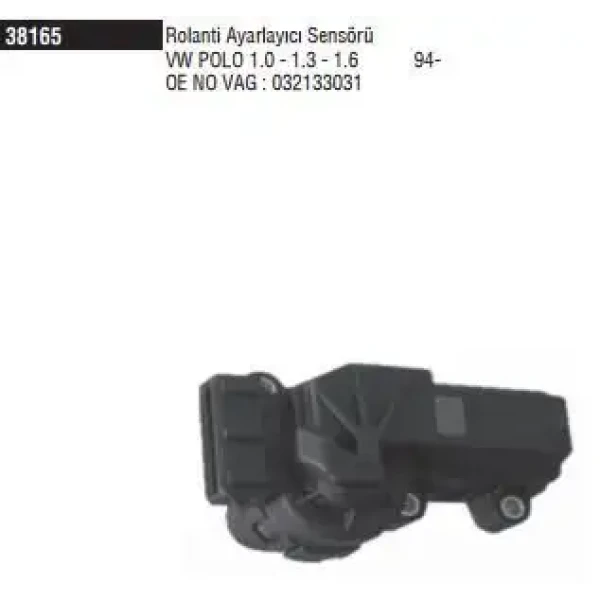 Doduco Rölanti Valfi – 38165 / OEM 32133031