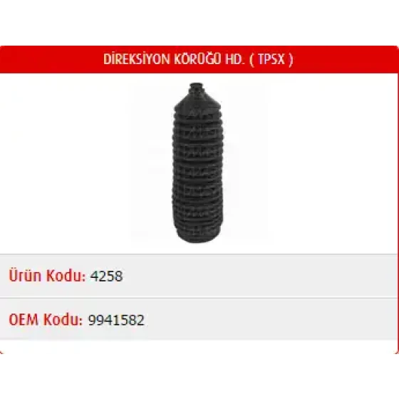 Master Rot Körüğü – M4258 ürün görseli