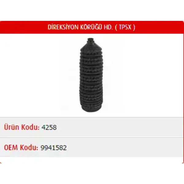 Master Rot Körüğü – M4258