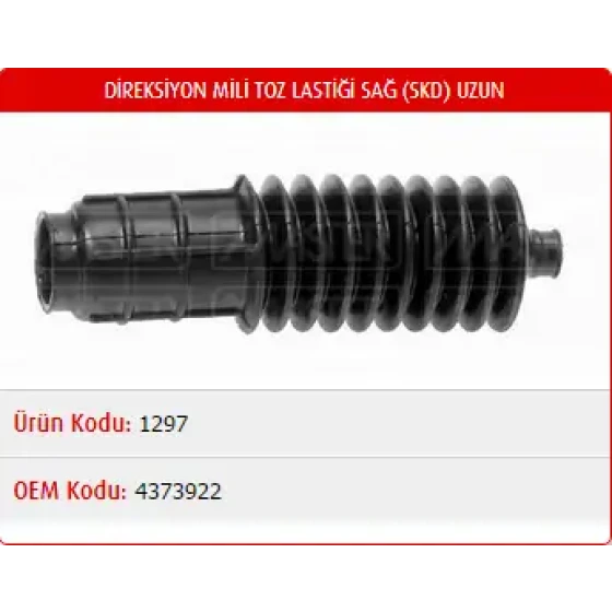 Master Rot Körüğü (Sağ) – M1297 / OEM 4373922 ürün görseli