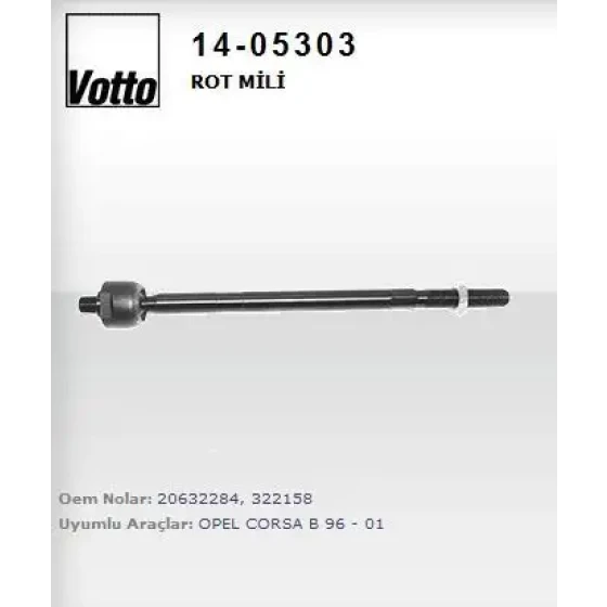 Votto Rot Mili – 14-05303 / OEM 322158 ürün görseli