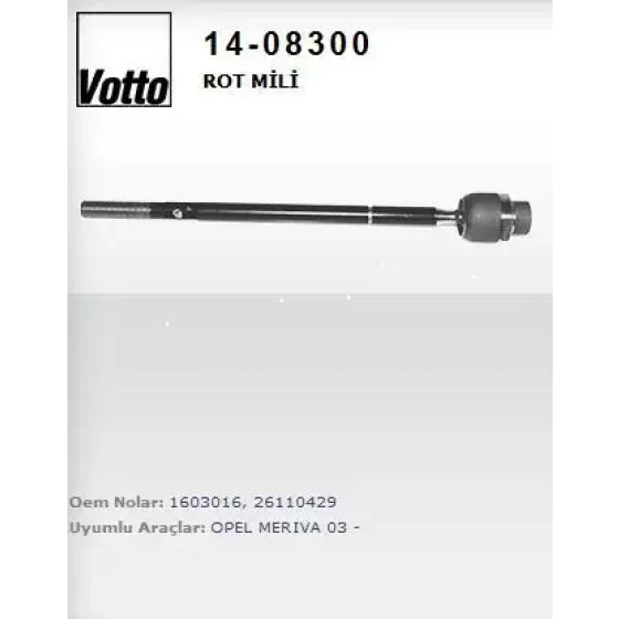 Votto Rot Mili – 14-08300 / OEM 1603016 ürün görseli