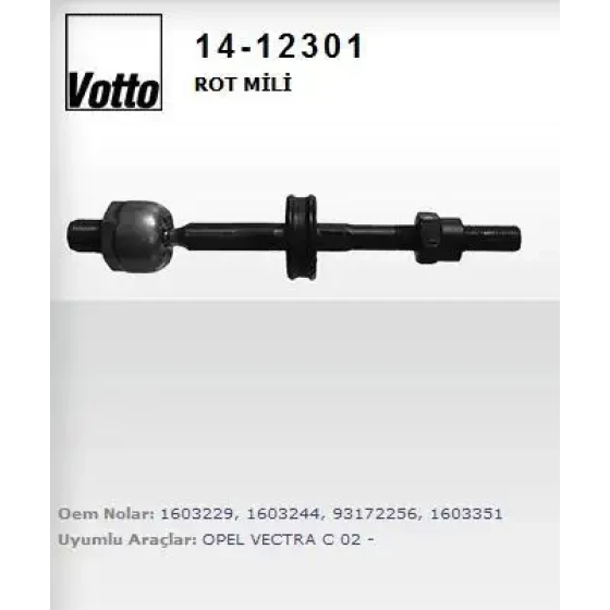 Votto Rot Mili – 14-12301 / OEM 1603229 ürün görseli