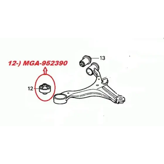 MGA Salıncak Burcu – 952390 / OEM 51391S5A024 ürün görseli