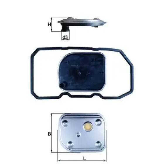 Mahle Şanzıman Filtresi – HX158D ürün görseli