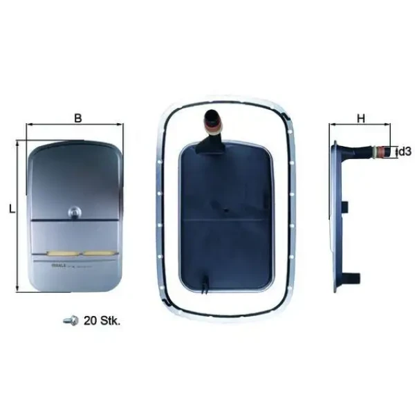 Mahle Şanzıman Filtresi – HX159KIT