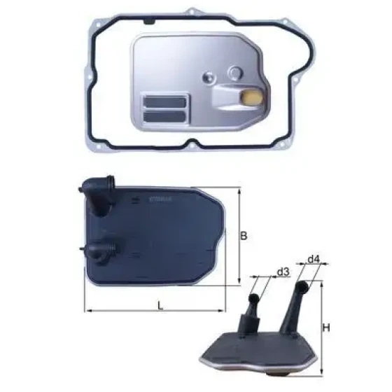 Mahle Şanzıman Filtresi – HX161D ürün görseli