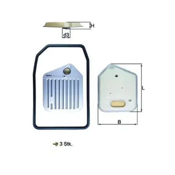 Mahle Şanzıman Filtresi – HX163KIT ürün görseli
