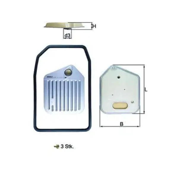 Mahle Şanzıman Filtresi – HX163KIT