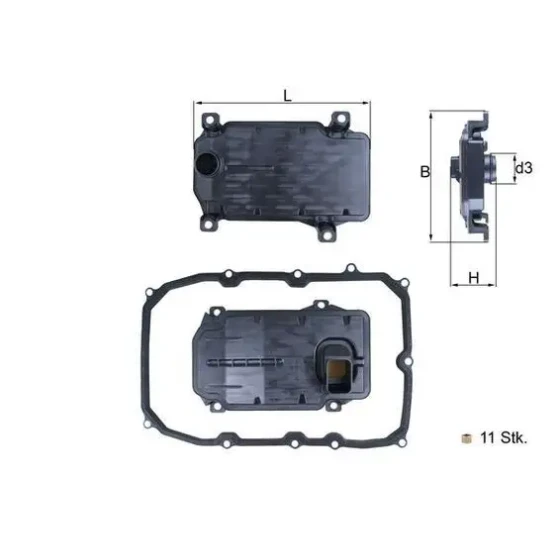 Mahle Şanzıman Filtresi – HX187KIT / OEM 0C8325435 ürün görseli