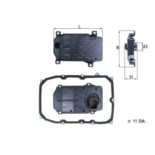 Mahle Şanzıman Filtresi – HX187KIT / OEM 0C8325435