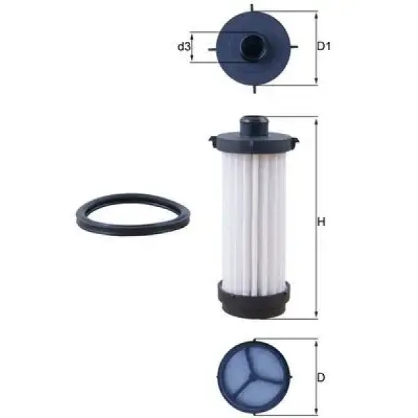Mahle Şanzıman Filtresi – HX232D / OEM A2463770495