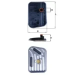 Mahle Şanzıman Filtresi – HX273 / OEM 7M5R7G186AC