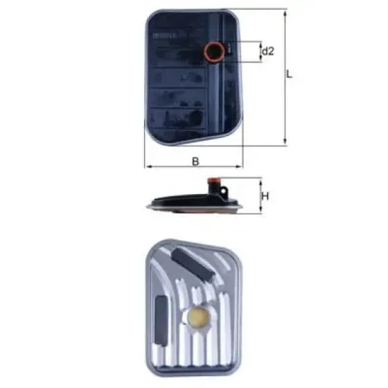 Mahle Şanzıman Filtresi – HX273 / OEM 7M5R7G186AC ürün görseli