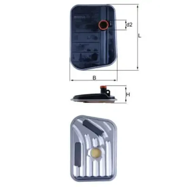 Mahle Şanzıman Filtresi – HX273 / OEM 7M5R7G186AC