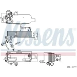 Nissens Şanzıman Yağ Soğutucu – 91298 / OEM 17217600553