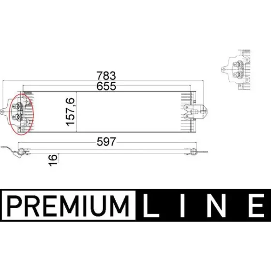 Mahle Şanzıman Yağ Soğutucu – CLC49000P ürün görseli