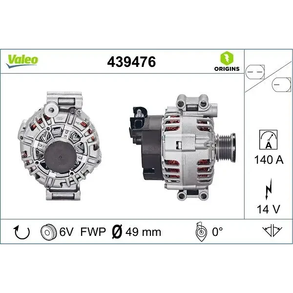 Valeo Şarj Dinamosu – 439476