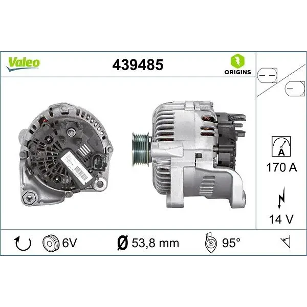 Valeo Şarj Dinamosu – 439485