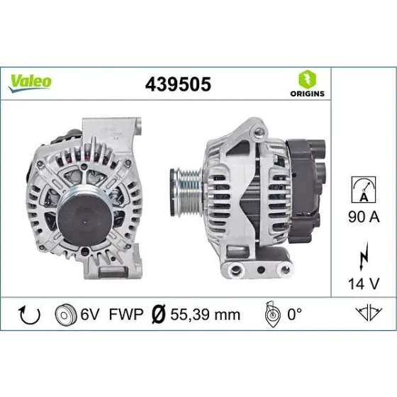 Valeo Şarj Dinamosu – 439505 ürün görseli