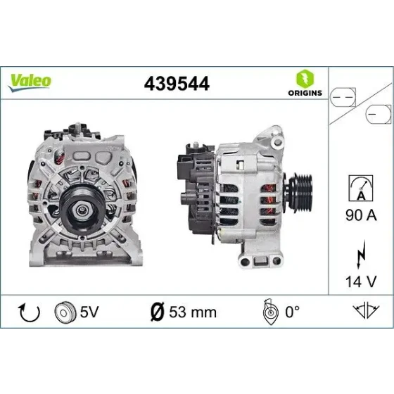 Valeo Şarj Dinamosu – 439544 / OEM A2661541202 ürün görseli