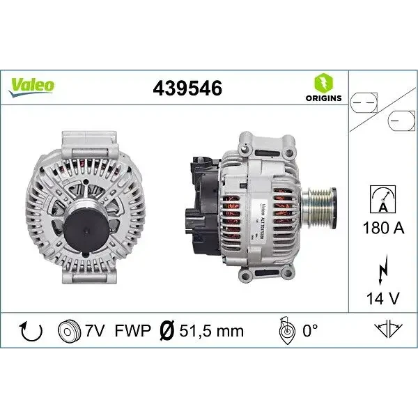 Valeo Şarj Dinamosu – 439546