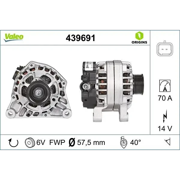 Valeo Şarj Dinamosu – 439691