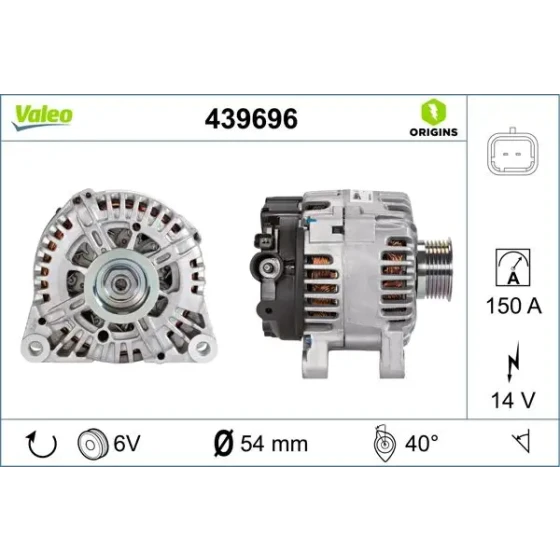 Valeo Şarj Dinamosu – 439696 ürün görseli