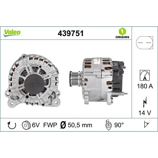 Valeo Şarj Dinamosu – 439751