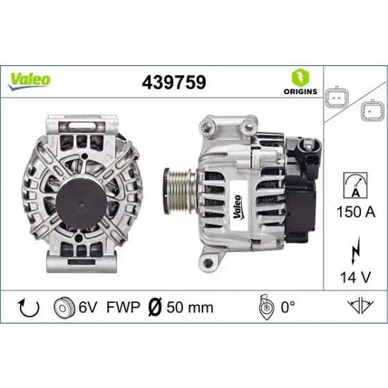 Valeo Şarj Dinamosu – 439759 ürün görseli