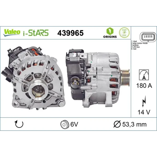 Valeo Şarj Dinamosu – 439965