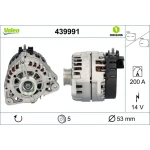 Valeo Şarj Dinamosu – 439991 / OEM A0009063903