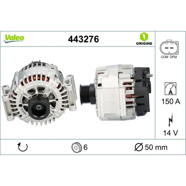Valeo Şarj Dinamosu – 443276