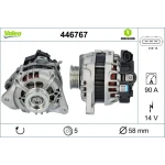 Valeo Şarj Dinamosu – 446767 / OEM 3730004700