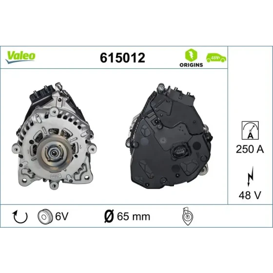 Valeo Şarj Dinamosu – 615012 ürün görseli